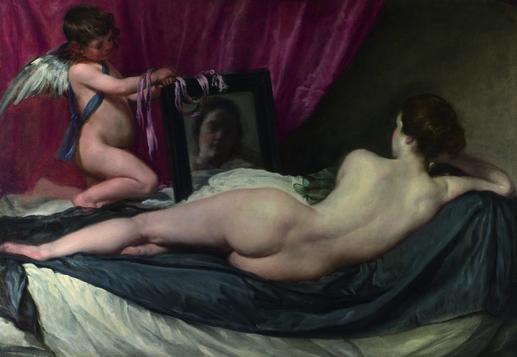 Venus in the mirror is not a Manet: it was i$painted in 1646-1651 by Velazquez
