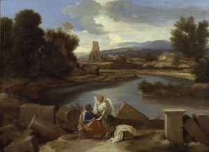 Landscape with St Matthew and the angel
