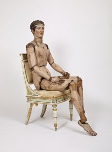 One of the oldest mannequins, mad win Italy in 1810