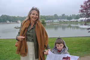 Stéphanie Dulout and her son Louis came as neighbors