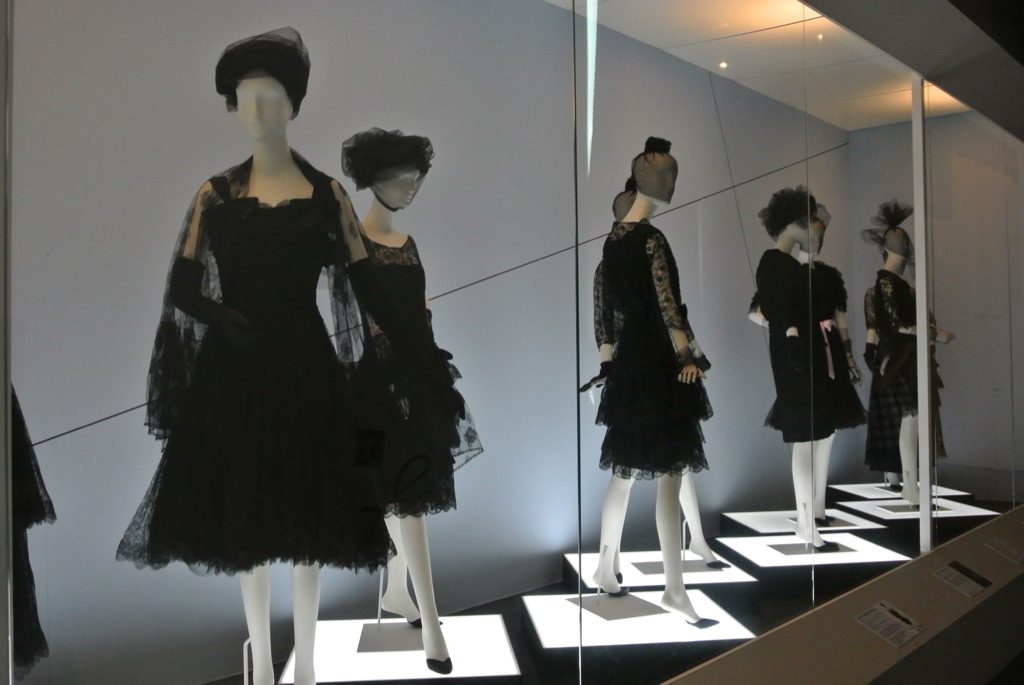 Black cocktail dresses from the 50's