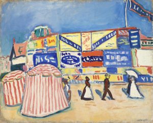 Affiches à Trouville, 1906, National Gallery of Art, Washington