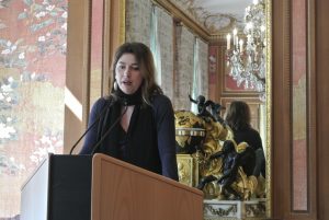 Emmanuelle Pirotte gave a beautiful acceptance speech