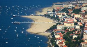 Arcachon is on the Atlantic, a warm and friendly resort
