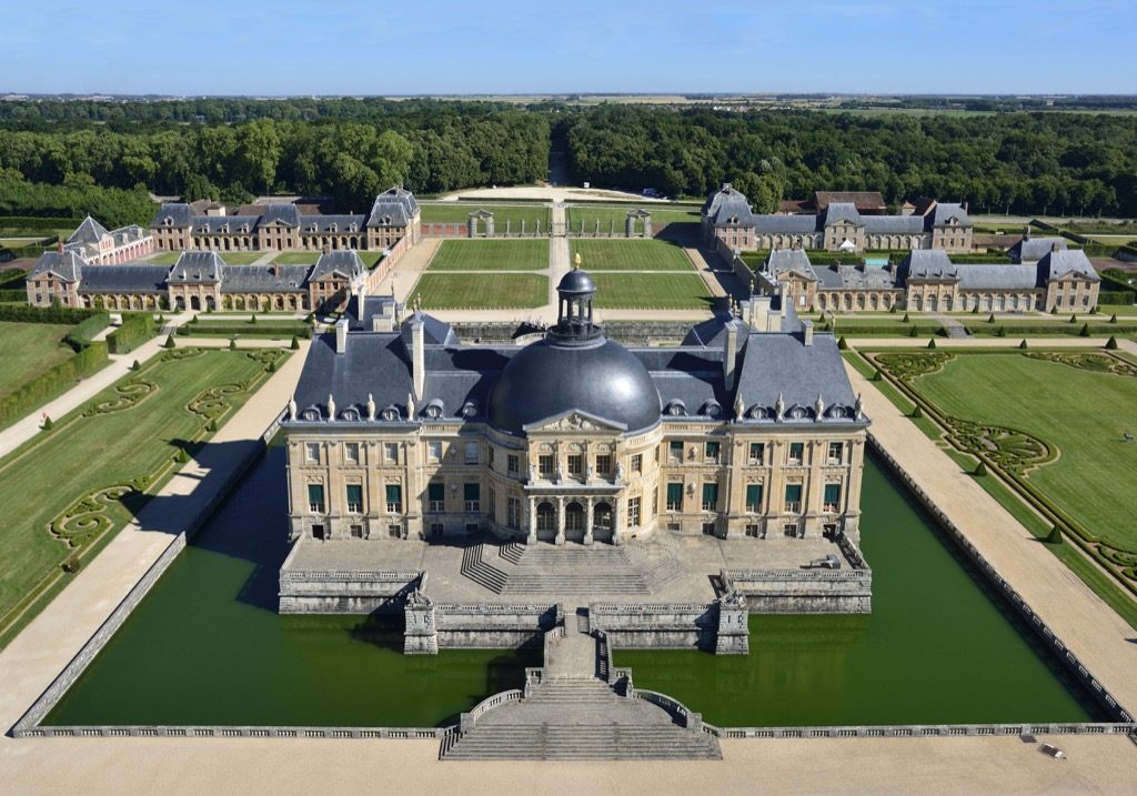 Vaux le Vicomte, castle and garden is about harmony