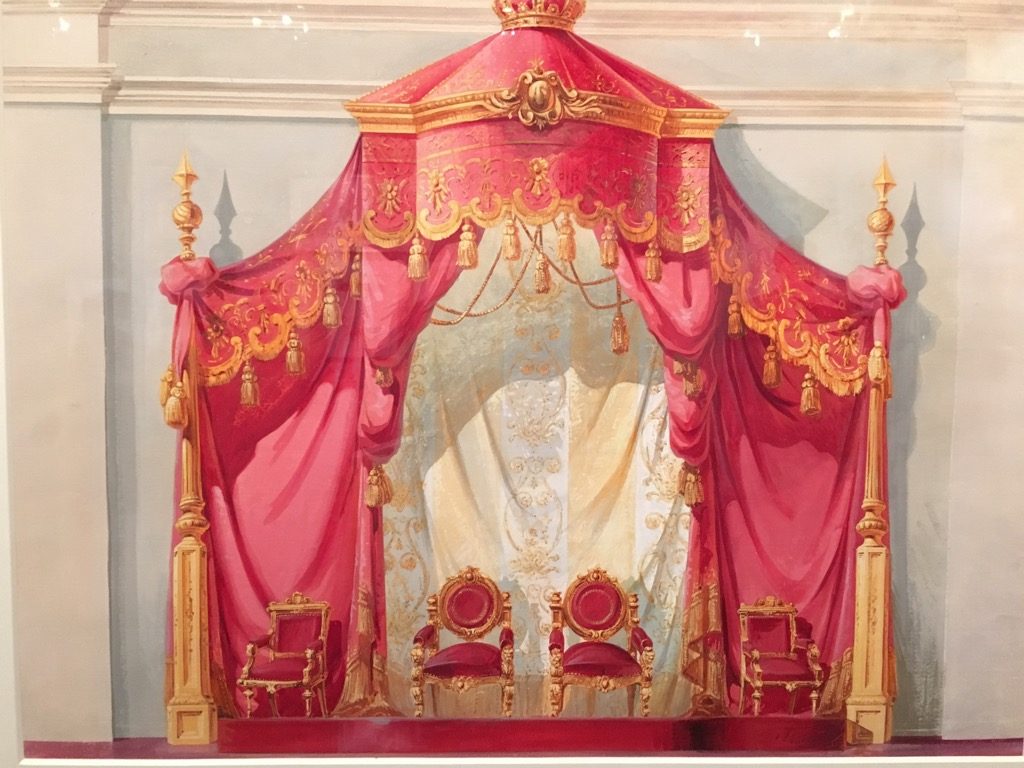 Project of dais for two thrones, Maison Belloir et Gazelle, 1869