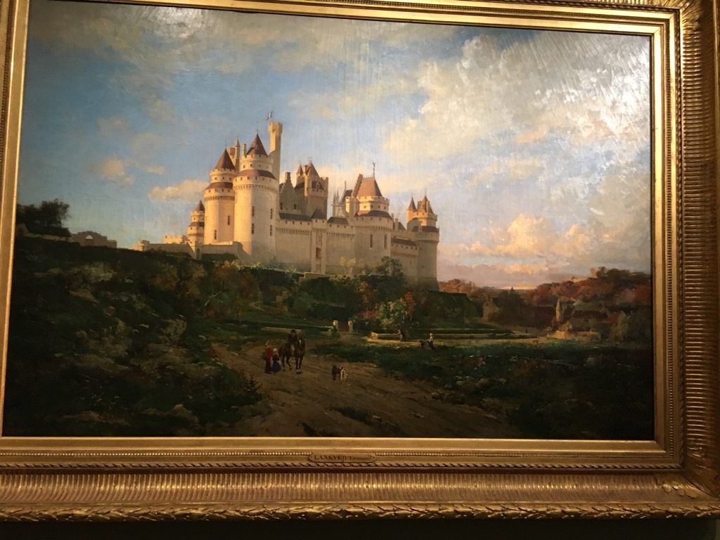 Lancer, Château e Pierrefonds, near Compiègne, 1868