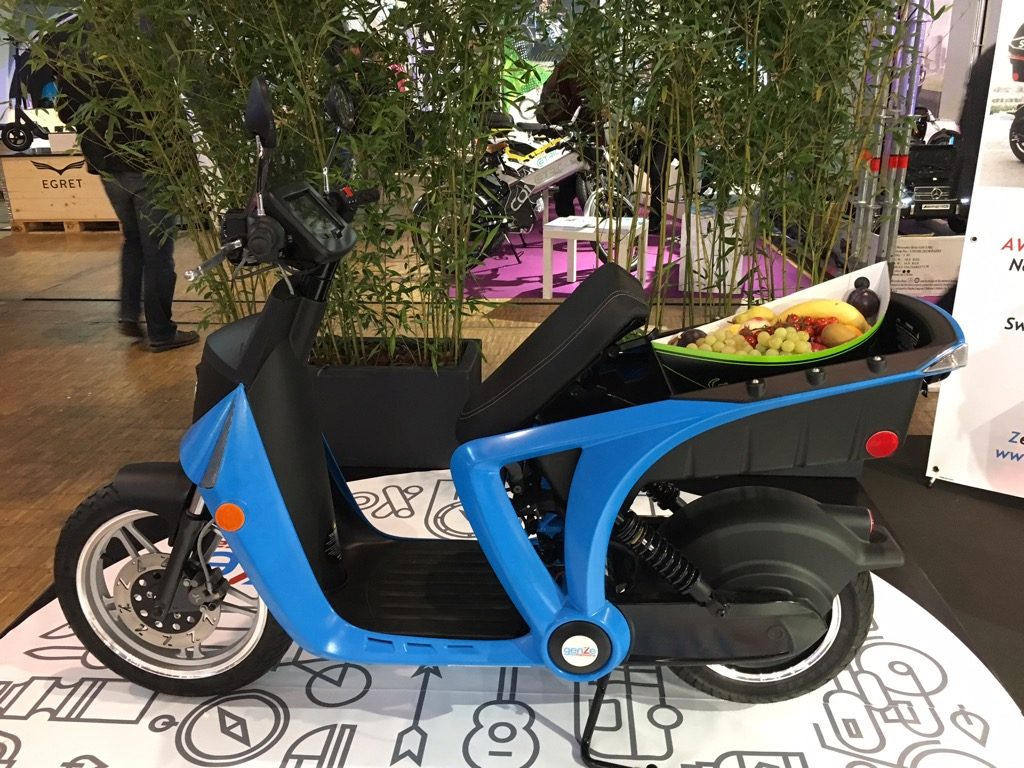 The GenZe 2.0 electric generation zero emission also in 2017