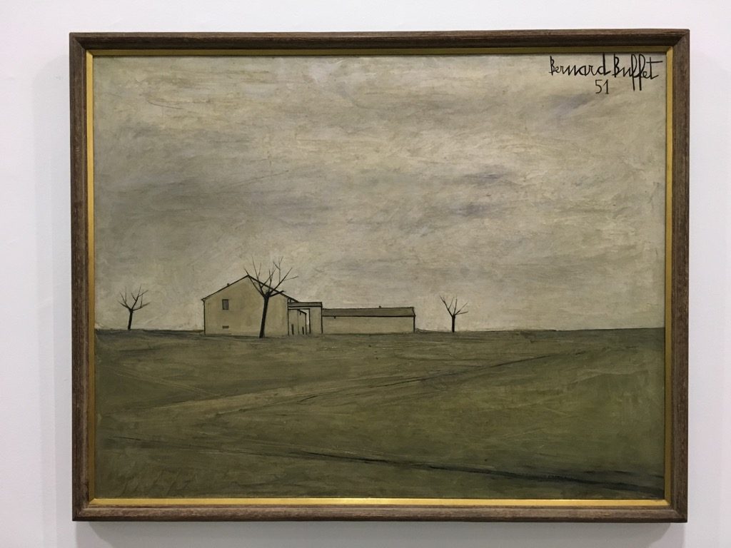 Bernard Buffet lived in this farm of Nanse, in Provence in the 1950's