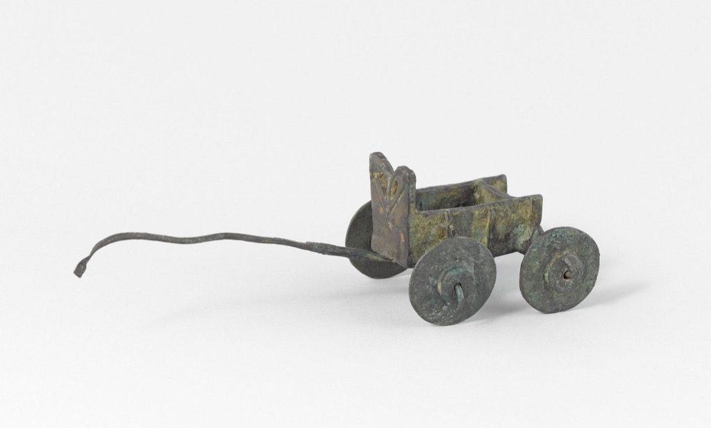 Sumerian type chariot, Musée du Louvre