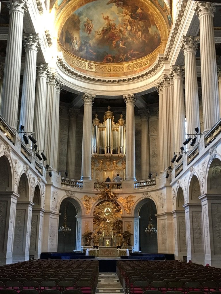 Concerts in the Chapelle royale are exceptional