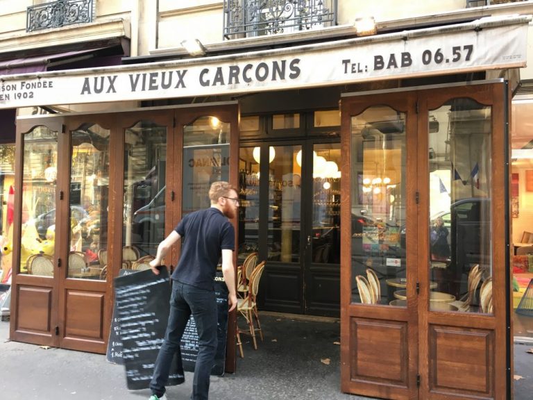 Aux Vieux Garçons, a cosy lunch place… | Paris Diary by Laure