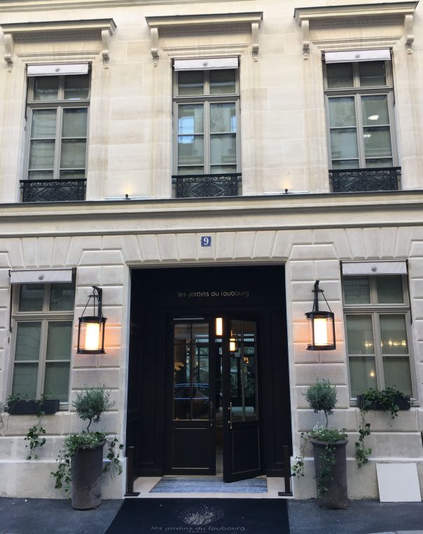 A pretty new garden restaurant near the embassies | Paris Diary by Laure