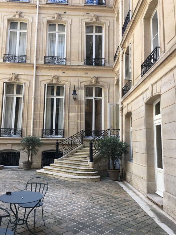 Hotel Alfred Sommier, a new garden near la Madeleine | Paris Diary by Laure